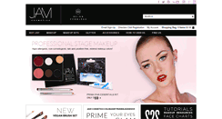 Desktop Screenshot of jamcosmetics.net